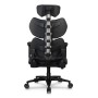 COUGAR Terminator Elite Sedia da gaming per PC Seduta imbottita Nero, Argento (CGR-TRE-SLB)