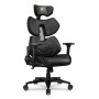 COUGAR Terminator Elite Gold Sedia da gaming per PC Seduta imbottita Nero, Oro (CGR-TRE-GLB)