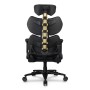 COUGAR Terminator Elite Gold Sedia da gaming per PC Seduta imbottita Nero, Oro (CGR-TRE-GLB)
