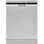 Lavastoviglie a libera installazione Exquisit GSP6312-030D, larghezza 60 cm, 12 coperti, autopulente, argento.