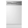 Lavastoviglie semi-integrata Amica EGSP 560 911 E, larghezza 45 cm, 10 coperti, Aquastop, 6 programmi, acciaio inox