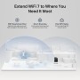 TP-Link BE3600 Ricevitore e trasmettitore di rete Bianco 2500 Mbit/s (RE235BE(EU))