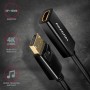 Axagon RVD-HI14N cavo e adattatore video 0,18 m DisplayPort HDMI Nero