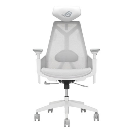 ASUS ROG Destrier Ergo Core White Sedia da gaming per PC Seduta in rete Bianco (90GC01P0-MSG060)