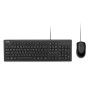 ASUS U2000 tastiera Mouse incluso Universale USB Nero (90XB1000KM001J0)
