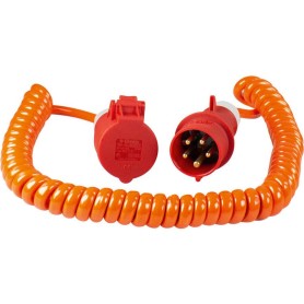 as-Schwabe 70419 Stromkabel Orange 5 m CEE16/5 (70419)