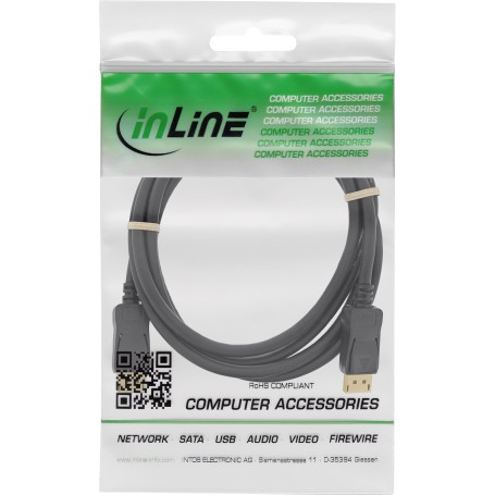 InLine 17102P cavo DisplayPort Nero (17102P)
