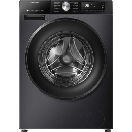 Hisense WD3S8043BB3 lavasciuga Libera installazione Caricamento frontale Nero D (20014539)