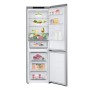 LG GBV3100APY Frigorifero combinato, Classe A, 344L, Door & Linear Cooling, Fresh Converter, Smart Diagnosis, Silver