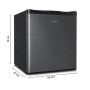 Medion MD37724 Kühlschrank mit Eisfach grau (50077226)