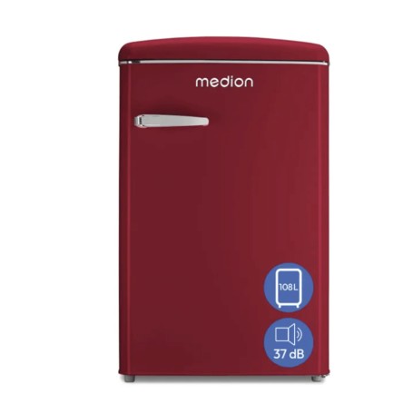 Frigorifero Medion MD37790 Retro Rosso (50076322)