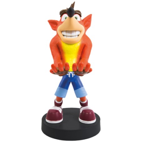 EXG Cable Guys - Crash Bandicoot Supporto attivo Telefono cellulare/smartphone, Telecomando Multicolore (CGCRAC300012)
