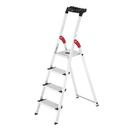 Hailo 8040-407 Scaletta con gradini Alluminio