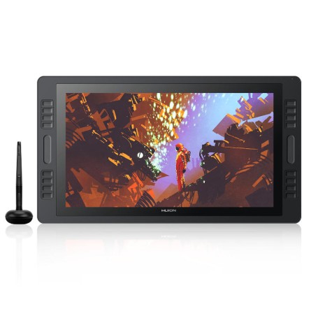 HUION Kamvas Pro 20 tavoletta grafica Nero 5080 lpi (linee per pollice) 434,88 x 238,68 mm USB (Kamvas Pro 20(2019))
