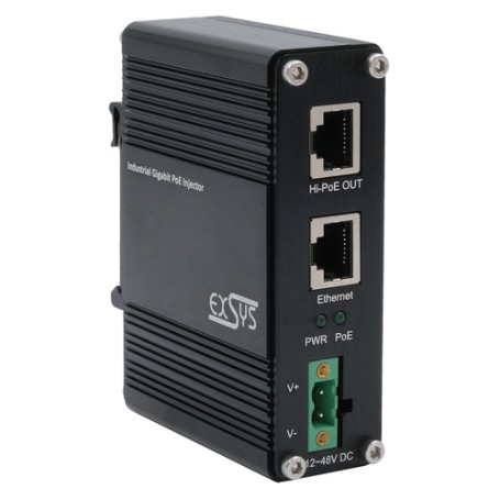 EXSYS EX-60310 adattatore PoE e iniettore Gigabit Ethernet