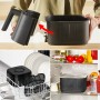 Tefal Easy Fry Smart & Silence EY5728E0 friggitrice Singolo 5 L Indipendente Friggitrice ad aria calda Nero