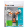 Abzweig-Satz fr 13mm (1/2")- und 15mm (5/8?)-Schluche (grau/orange, 4-teilig) (18287-20)