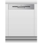 Lavastoviglie semi-integrata Amica EGSP 14797-1 E, larghezza 60 cm, 12 coperti, Aquastop, acciaio inox.
