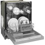 Lavastoviglie semi-integrata Exquisit EGSP6112-EF-030E, larghezza 60 cm, 12 coperti, 4 programmi, acciaio inox.