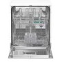 Lavastoviglie semi-integrata Gorenje GS642E90W, larghezza 60 cm, 13 coperti, TouchControl, bianca, (20011914)