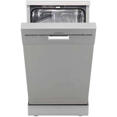 respekta GSPS45SI-12 Lavastoviglie da incasso Bena, larghezza 45 cm, 10 coperti, grigio argento (80021011450212)