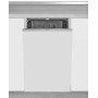 Lavastoviglie da incasso Exquisit EGSP1009-E-030E, larghezza 45 cm, 9 coperti, 5 programmi, argento.