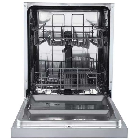 Lavastoviglie semi-integrata Respekta GSP60TIDM, larghezza 60 cm, 12 coperti, 6 programmi, display a LED, acciaio inox.