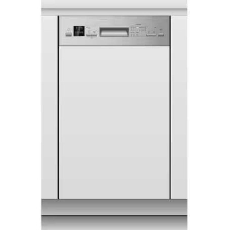 Lavastoviglie semi-integrata PKM GSP9-6TI, larghezza 45 cm, 9 coperti, AquaStop, 6 programmi, acciaio inox