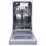 Lavastoviglie semi-integrata PKM GSP9-6TI, larghezza 45 cm, 9 coperti, AquaStop, 6 programmi, acciaio inox