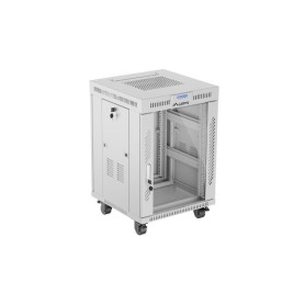 Lanberg FF01-6615-12SL rack 15U Rack indipendenti Grigio