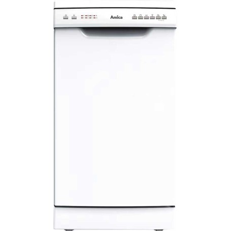 Lavastoviglie a libera installazione Amica GSP 14544-1 W, larghezza 45 cm, 9 coperti, 6 programmi, bianca, (1100220)
