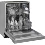 Lavastoviglie semi-integrata Exquisit EGSP1012-EB-030E, larghezza 60 cm, 12 coperti, 6 programmi, acciaio inox.