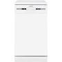Lavastoviglie a libera installazione Exquisit GSP9309-030E, larghezza 45 cm, 9 coperti, 7 programmi, display a LED, bianca.