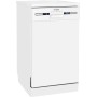 Lavastoviglie a libera installazione Exquisit GSP9309-030E, larghezza 45 cm, 9 coperti, 7 programmi, display a LED, bianca.