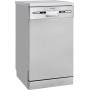 Lavastoviglie a libera installazione Exquisit GSP9309-030E, larghezza 45 cm, 9 coperti, 7 programmi, display a LED, argento.