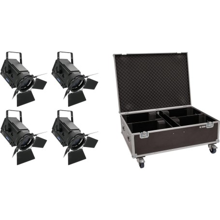 EUROLITE Set 4x LED THA-150F + Case (20000681)