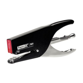 Rapid 24812601 cucitrice Punto piatto Nero, Acciaio inossidabile (24812601)