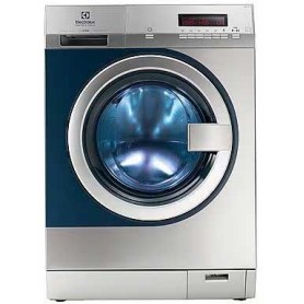 Lavatrice professionale Electrolux myPROzip WE170PP da 8 kg, larghezza 59,7 cm, acciaio inox/blu scuro, (1L0DFG).