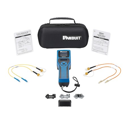 Panduit FOCTT2-KIT tester per cavo di rete Misuratore di potenza ottica Blu
