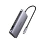 Ugreen 40873 replicatore di porte e docking station per laptop USB 3.2 Gen 1 (3.1 Gen 1) Type-C Metallico