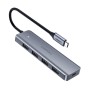 Ugreen 50985 hub di interfaccia USB 3.2 Gen 1 (3.1 Gen 1) Type-A 5000 Mbit/s Argento (70336)