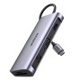 Ugreen 80133 hub di interfaccia USB 3.2 Gen 1 (3.1 Gen 1) Type-C 5000 Mbit/s Grigio (80133)