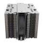 Silverstone XED120S Processore Dissipatore di calore/Radiatore 12 cm Argento 1 pz (SST-XED120S)