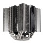 Silverstone XED120S Processore Dissipatore di calore/Radiatore 12 cm Argento 1 pz (SST-XED120S)
