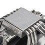 Silverstone XED120S Processore Dissipatore di calore/Radiatore 12 cm Argento 1 pz (SST-XED120S)