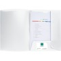 Exacompta 43008E cartella Polipropilene (PP) Bianco A4 (43008E)