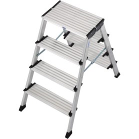 Aluminium Doppel-Klapptritt klappbar Arbeitshöhe max. 2.85 m MONTO Treppo (126047)