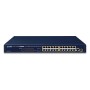 PLANET FGSW-2511P switch di rete Non gestito Fast Ethernet (10/100) Supporto Power over Ethernet (PoE) 1U Blu
