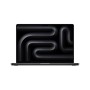 MacBook Pro (16") 2024 (schwarz, M4 Pro 20-Core GPU, MacOS, Deutsch, 41.1 cm (16.2 Zoll), 512 GB null) (MX2Y3D/A)