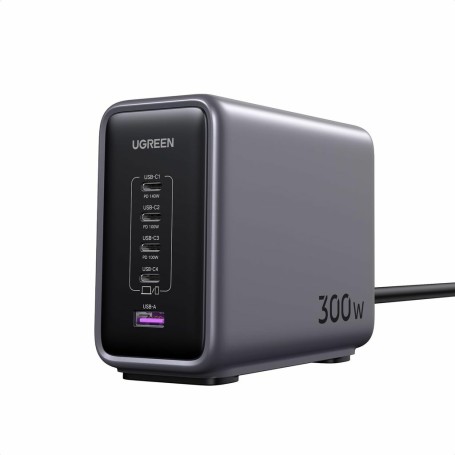 Ugreen 90903B Caricabatterie per dispositivi mobili Universale Nero, Grigio AC Ricarica rapida Interno